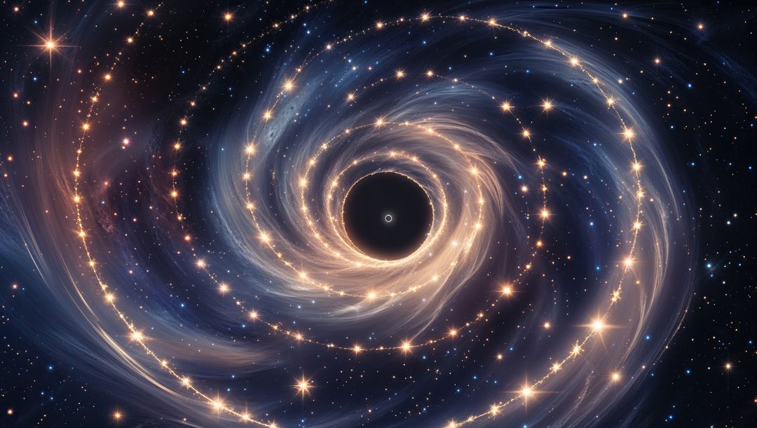 Luminous Accretion Disk around Black Hole in Deep Space