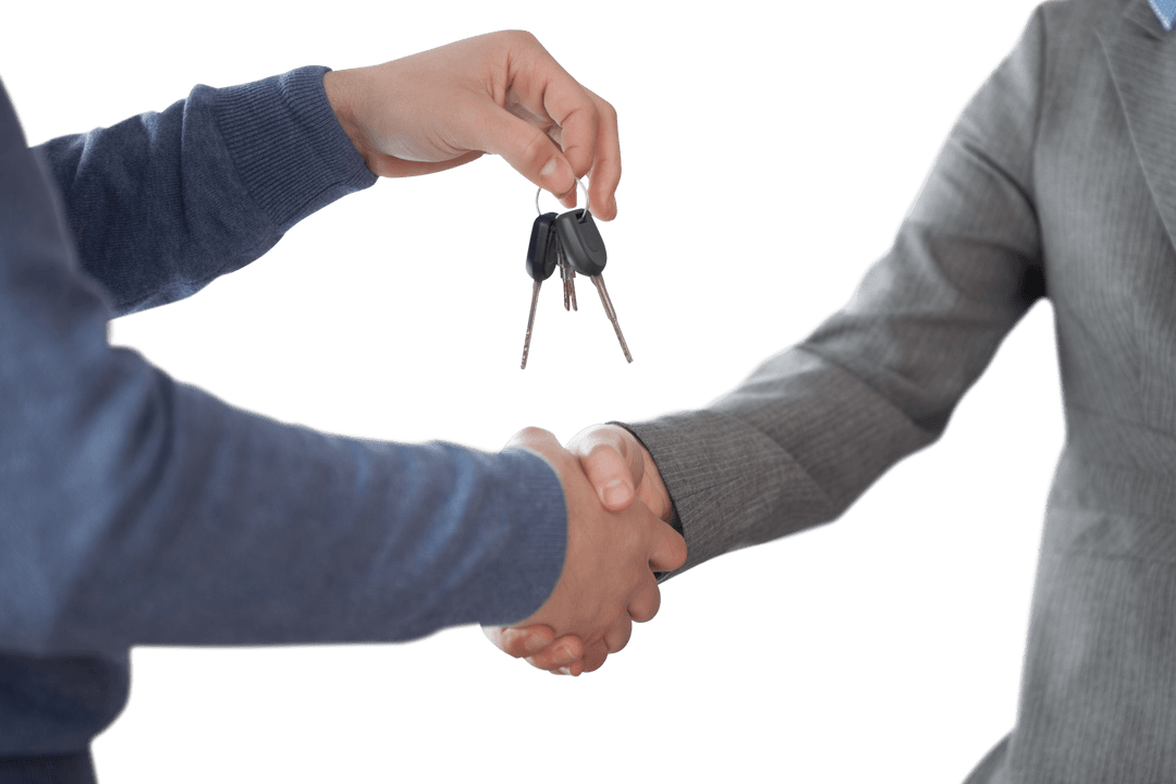Transparent Business Agreement Handshake with Key Exchange