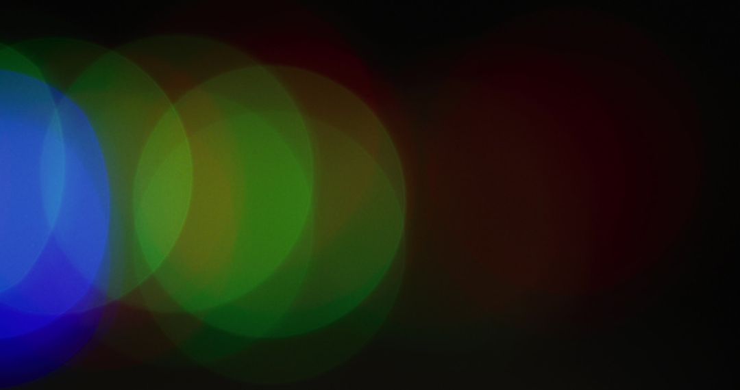 Colorful Bokeh Effect with Bright Abstract Lights