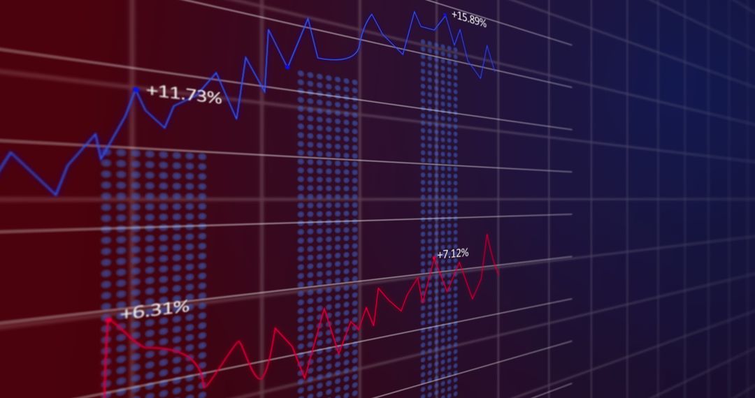 Financial Data Visualization on Digital Grid