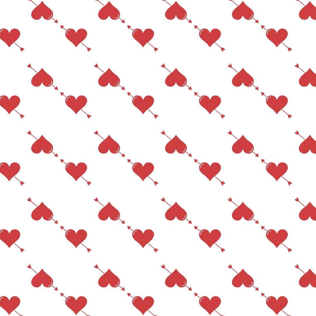 Red Hearts Pattern with Transparent Background Vector Art - Download Free Stock Images Pikwizard.com
