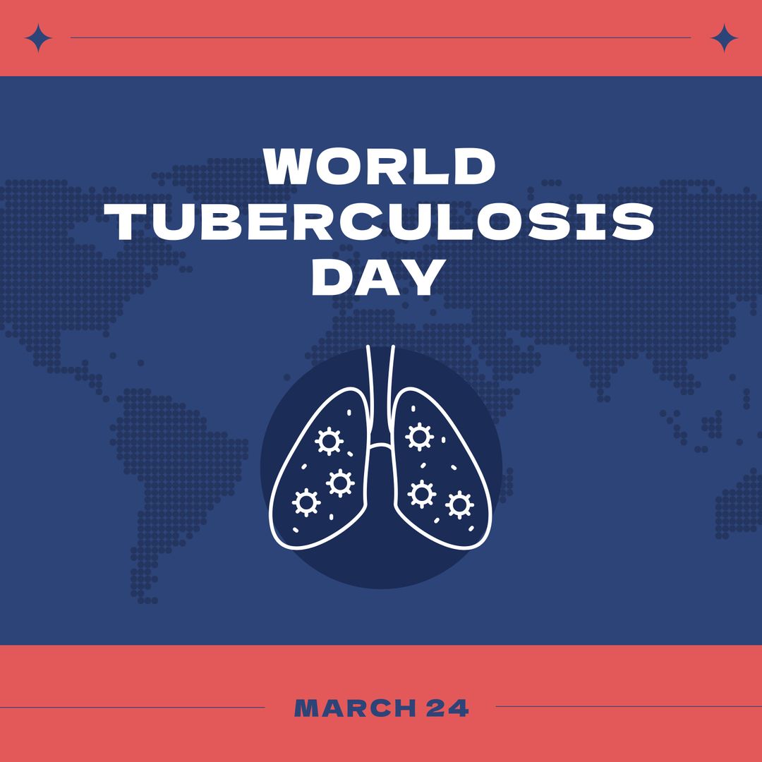 World Tuberculosis Day Awareness Concept with Digital Graphics