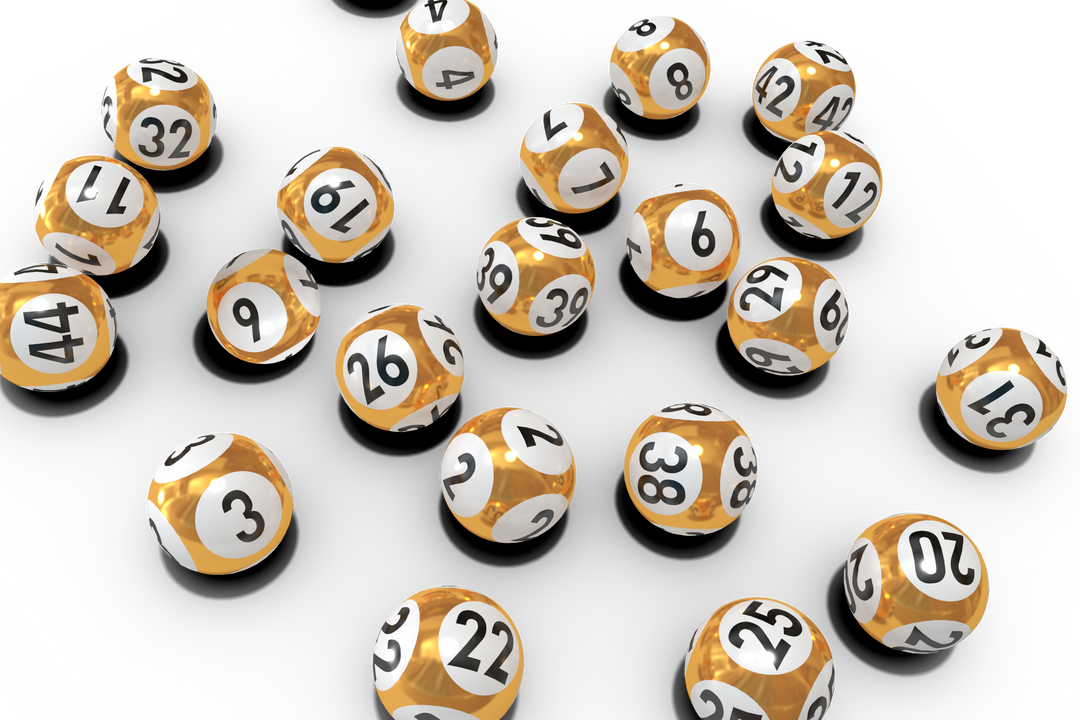 High-Detail Close-Up of Transparent Lottery Balls with Numbers - Download Free Stock Images Pikwizard.com