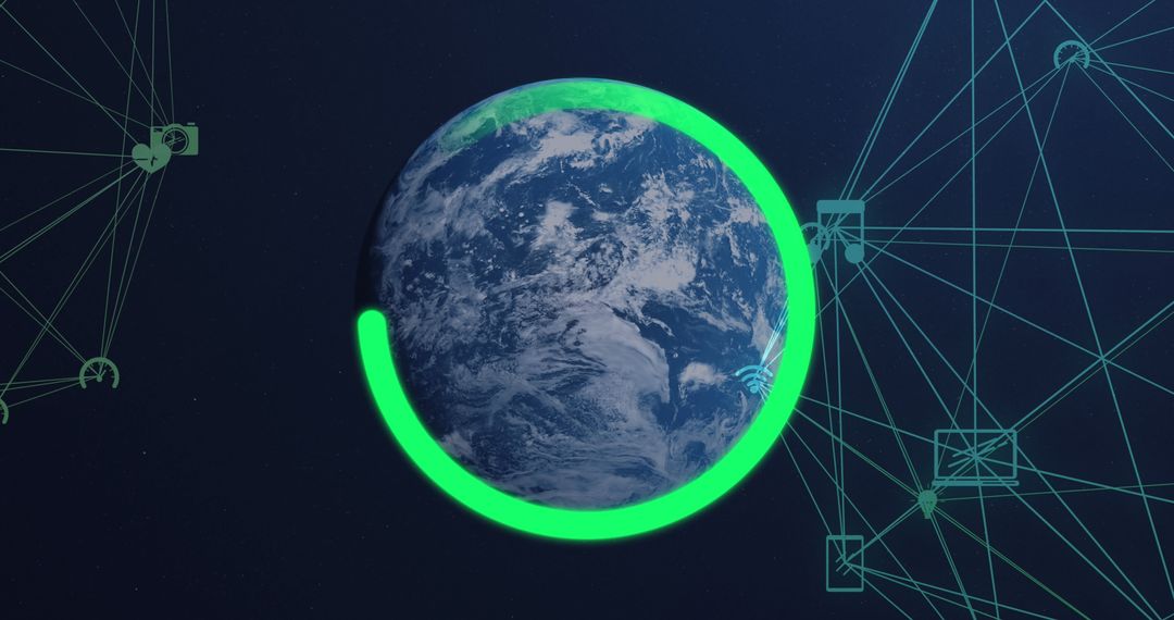 Global Connectivity and Data Processing with Digital Network