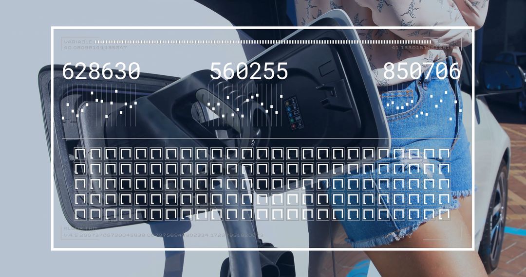 Ecofriendly Innovation: Driver Connecting Electric Vehicle to Public Charging Port