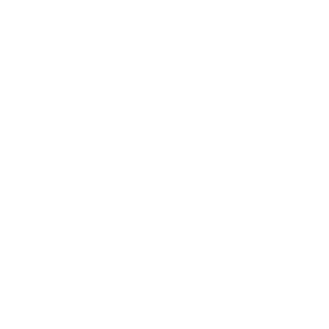 White Wavy Banner on Transparent Background