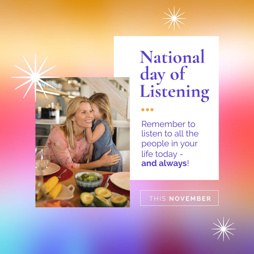 National Day of Listening Celebration with Family Embrace
