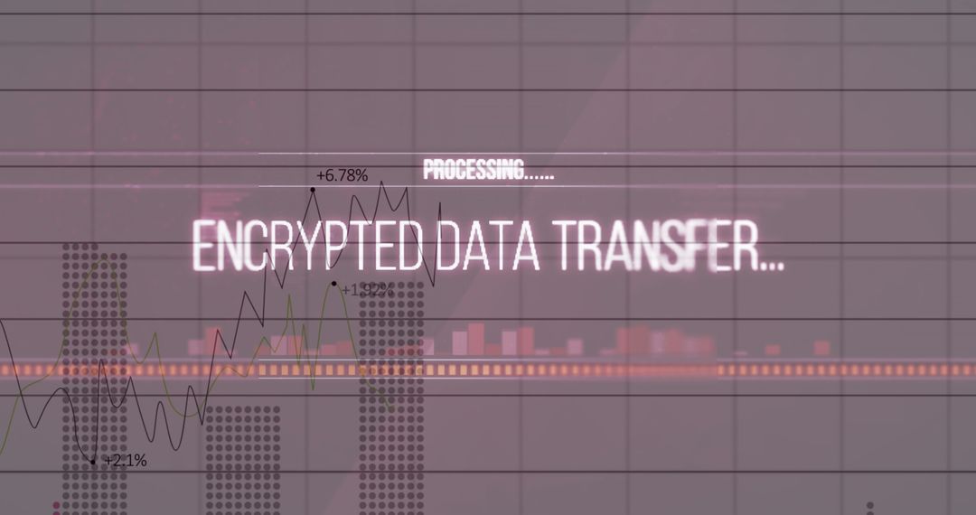 Digital Data Transfer with Encrypted Processing Banner