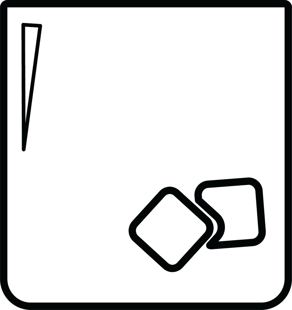 Abstract Geometric Shapes on Transparent Background Illustration