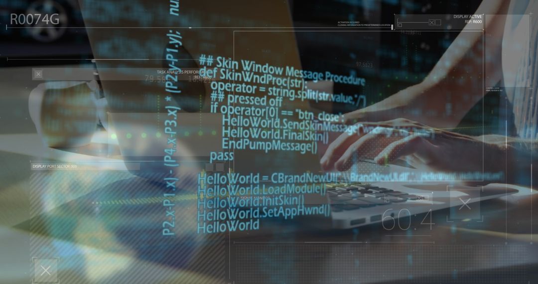 Technology Professionals Analyzing Financial Data with Smartphones