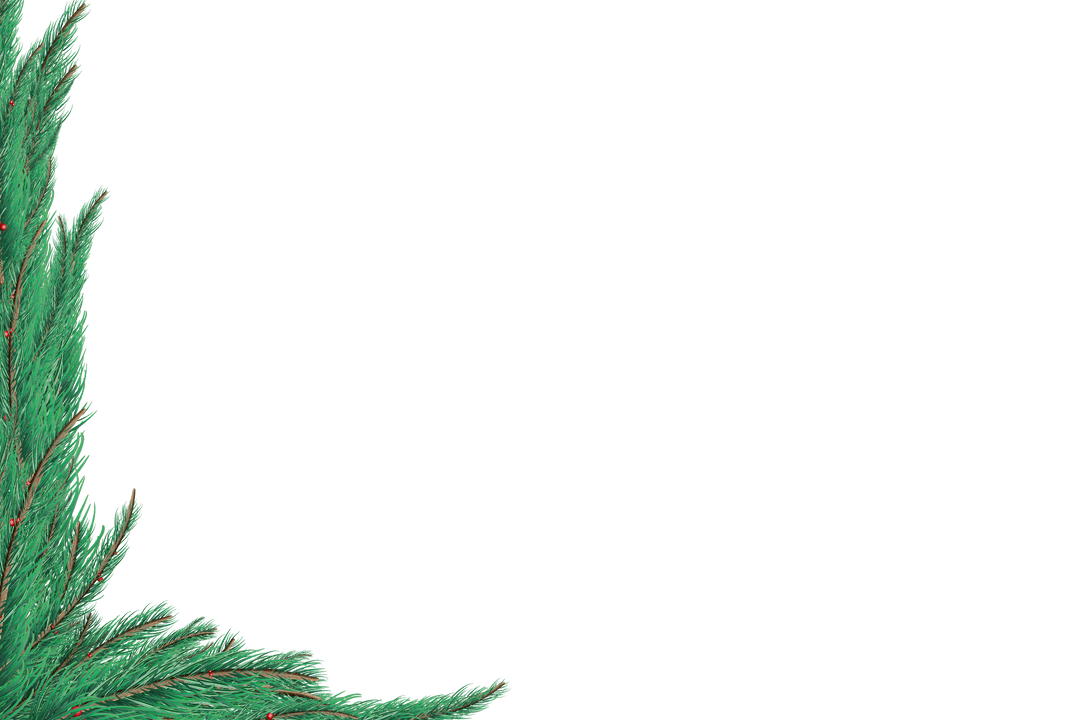 Green Abstract Pattern on Transparent Background Vector