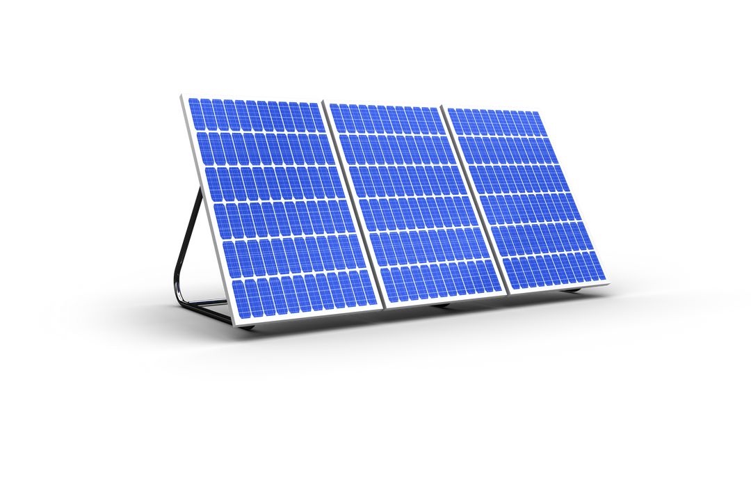 Digital Illustration of Solar Panels on Transparent Background - Download Free Stock Images Pikwizard.com