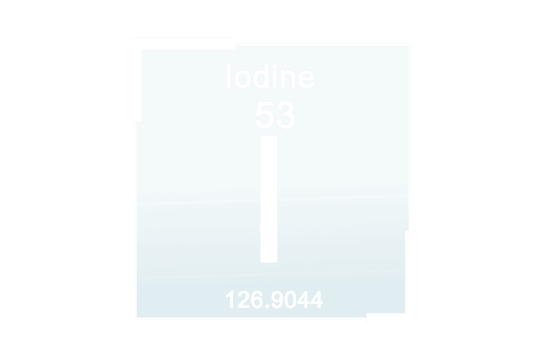 Transparent Iodine Element Symbol in Square Design - Download Free Stock Images Pikwizard.com