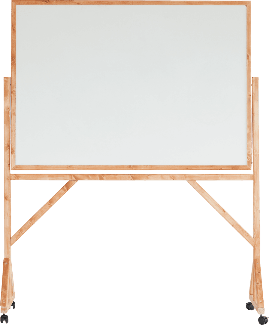 Transparent Whiteboard on Stand for Business and Education Use