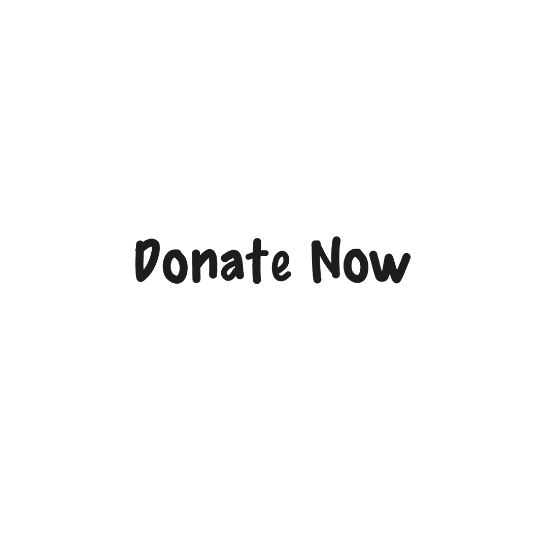 Donate Now Text on Transparent Background for Communications