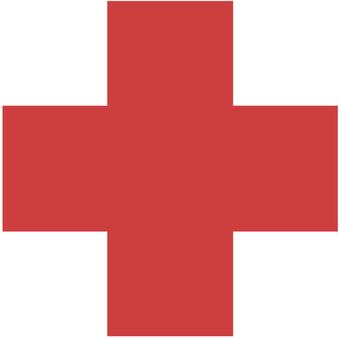 Red Cross Symbol on Transparent Background for Medical Communication