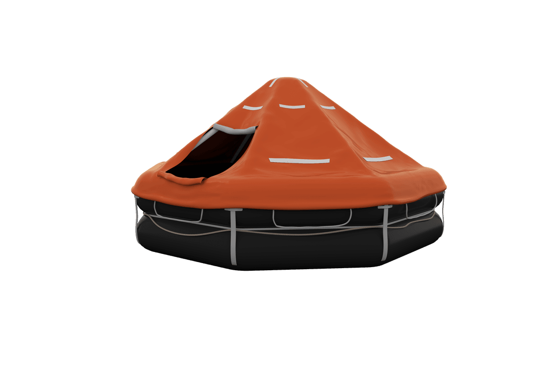 Transparent Rescue Life Raft Shelter