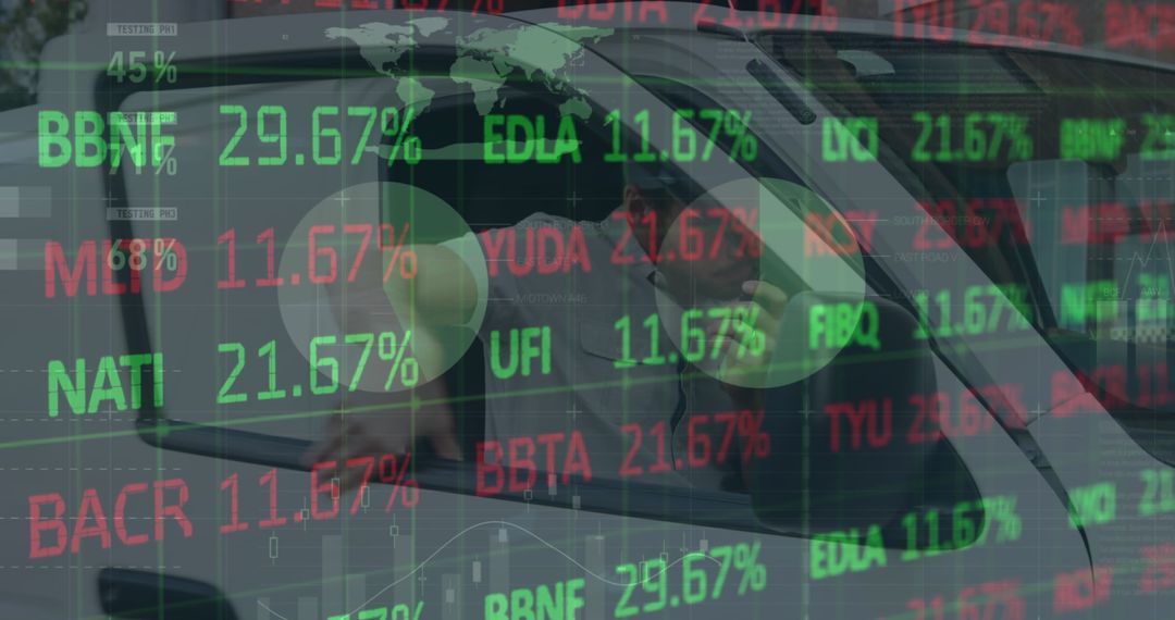 Online Trade Data Overlay on Delivery Concept