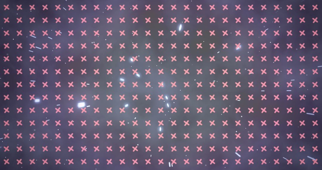 Glowing Pink X Pattern on Dark Background with Light Highlights
