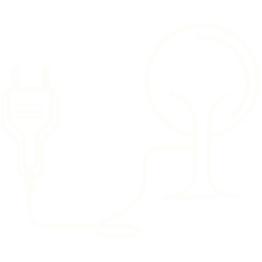 Transparent Electric Lamp Plug Illustration with Tree Trunk Design