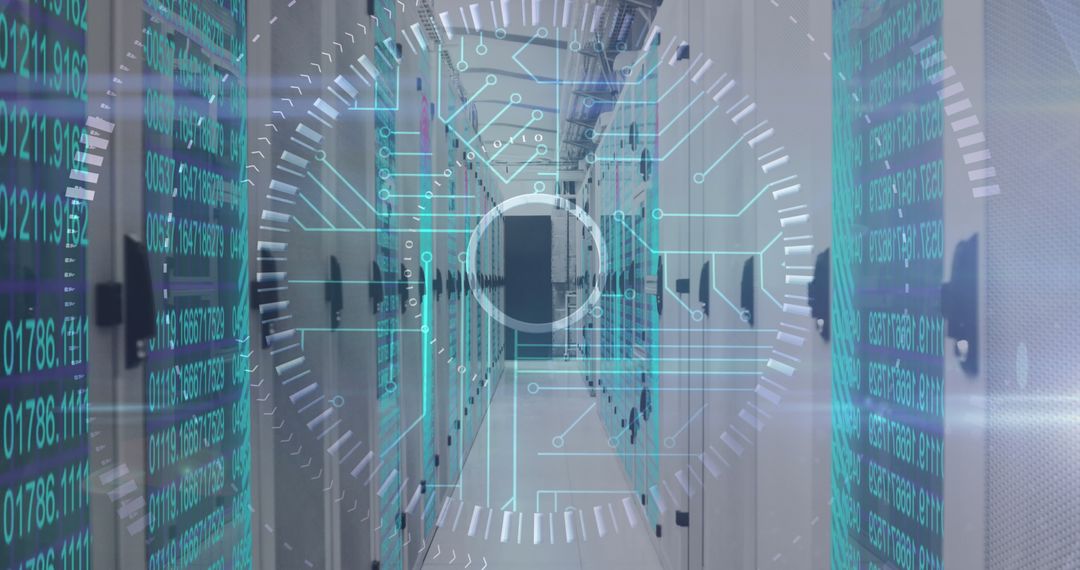Digital security interface scanning over data servers