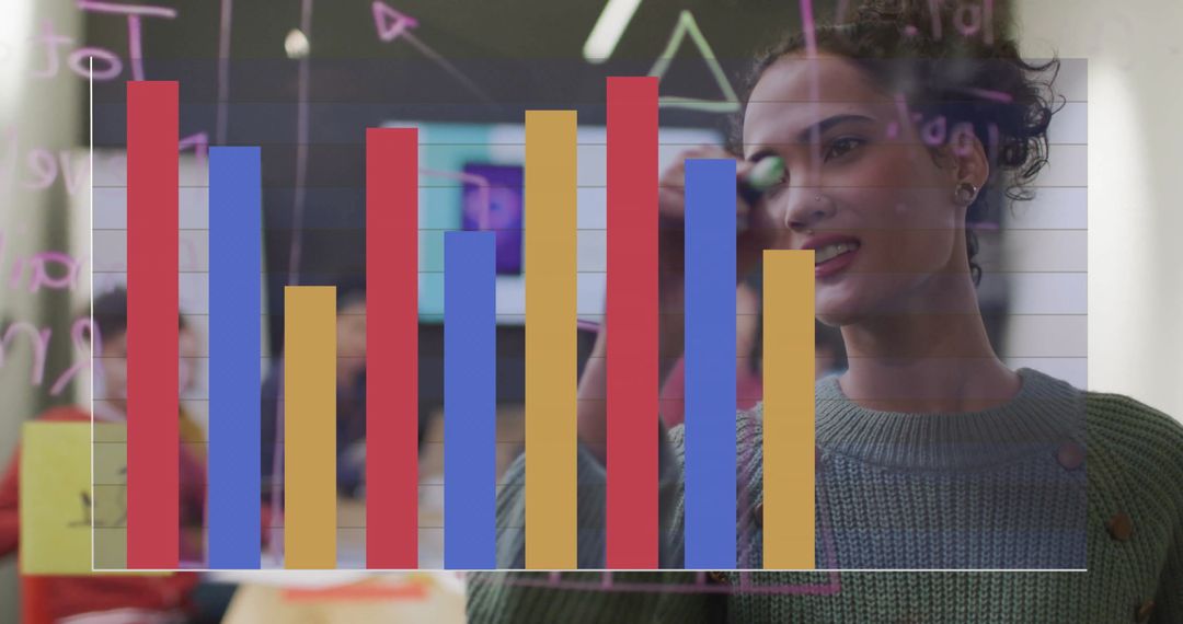 Diverse Professionals Analyzing Business Data Interface at Meeting