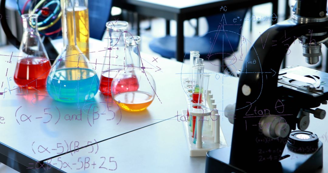 STEM Classroom Learning with Equipment and Equations