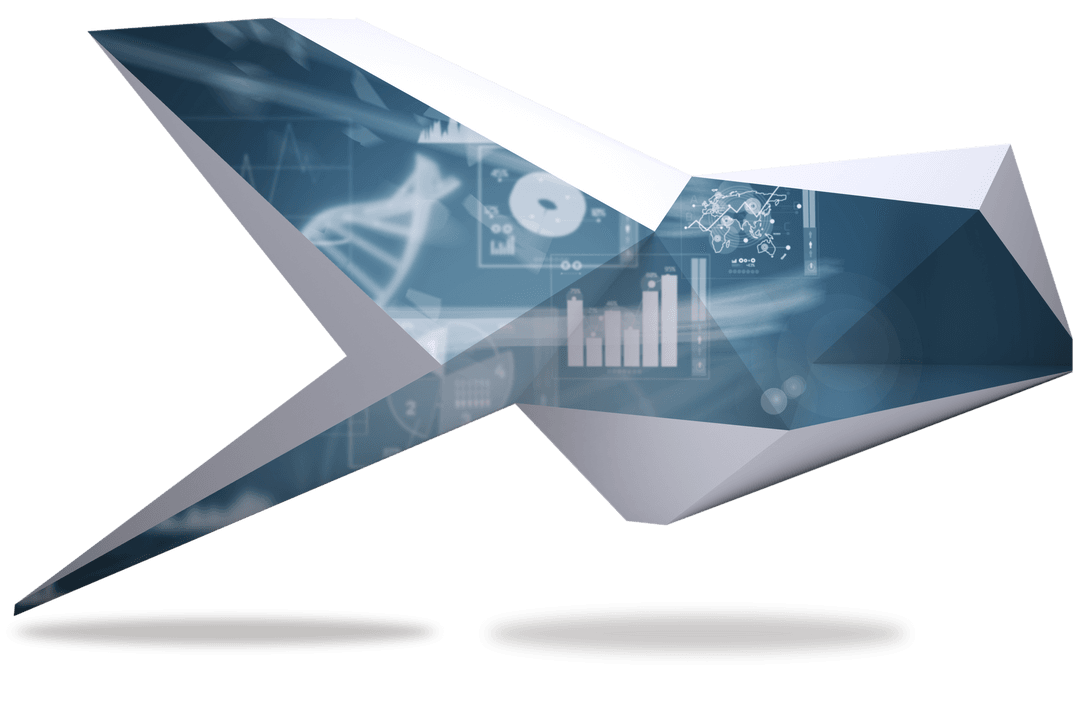 abstract origami bird with data elements on transparent background - Download Free Stock Images Pikwizard.com