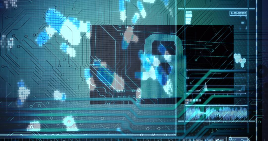 Futuristic Digital Interface in Educational Technology