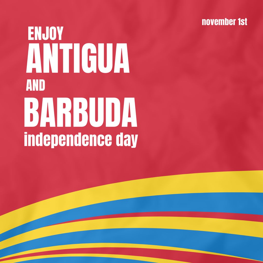 Antigua and Barbuda Independence Day Celebration Banner