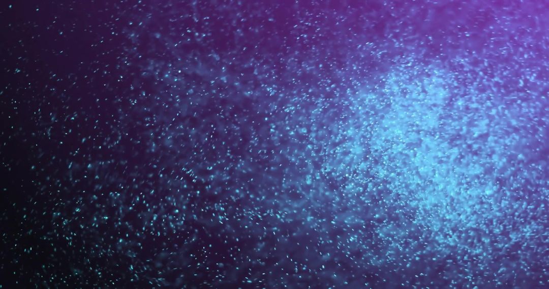 Vibrant Particle Swirl in Dark Abstract Background