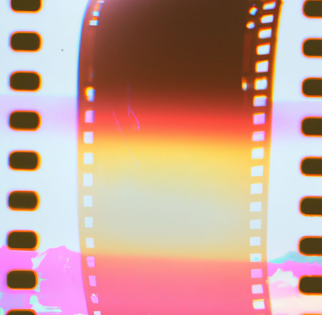 Image of close up of film light leak overlay - Free Images, Stock Photos and Pictures on Pikwizard.com