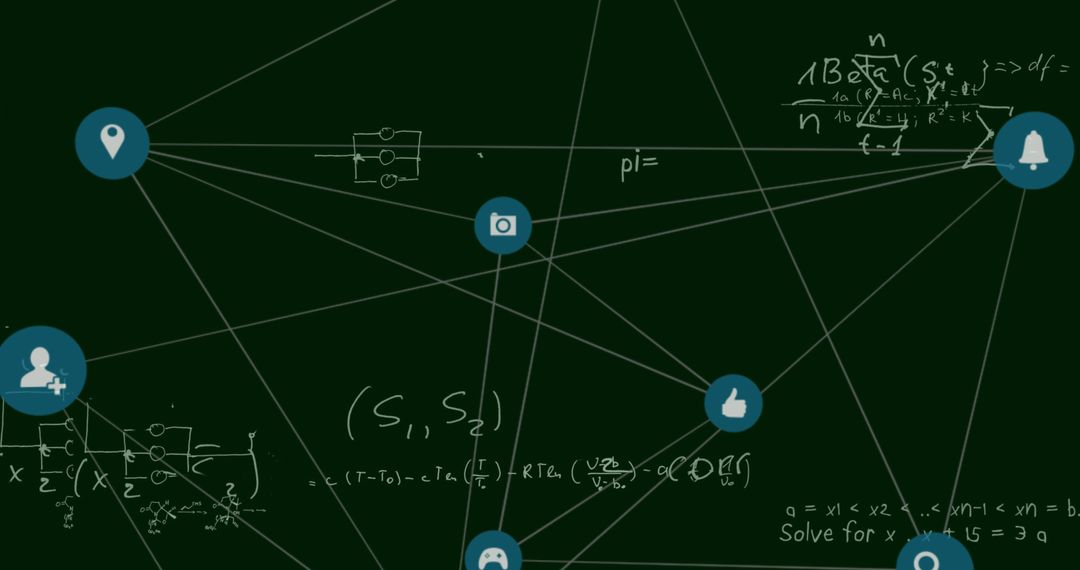 Digital Connections and Mathematical Network Overlay