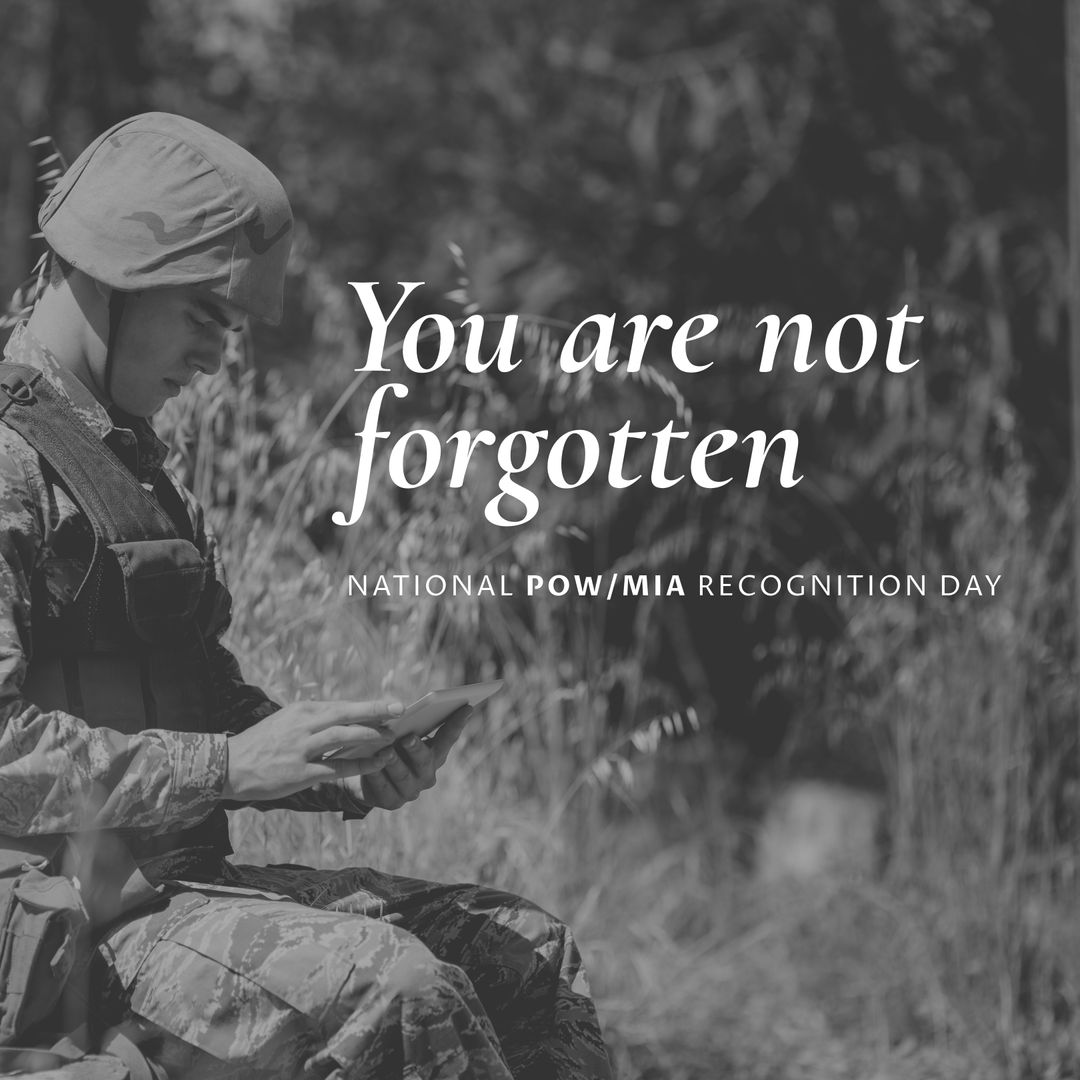 Honoring Soldiers on National POW/MIA Recognition Day