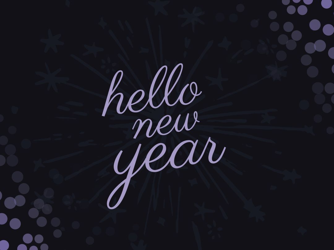 Festive New Year Sparkling Celebration Background