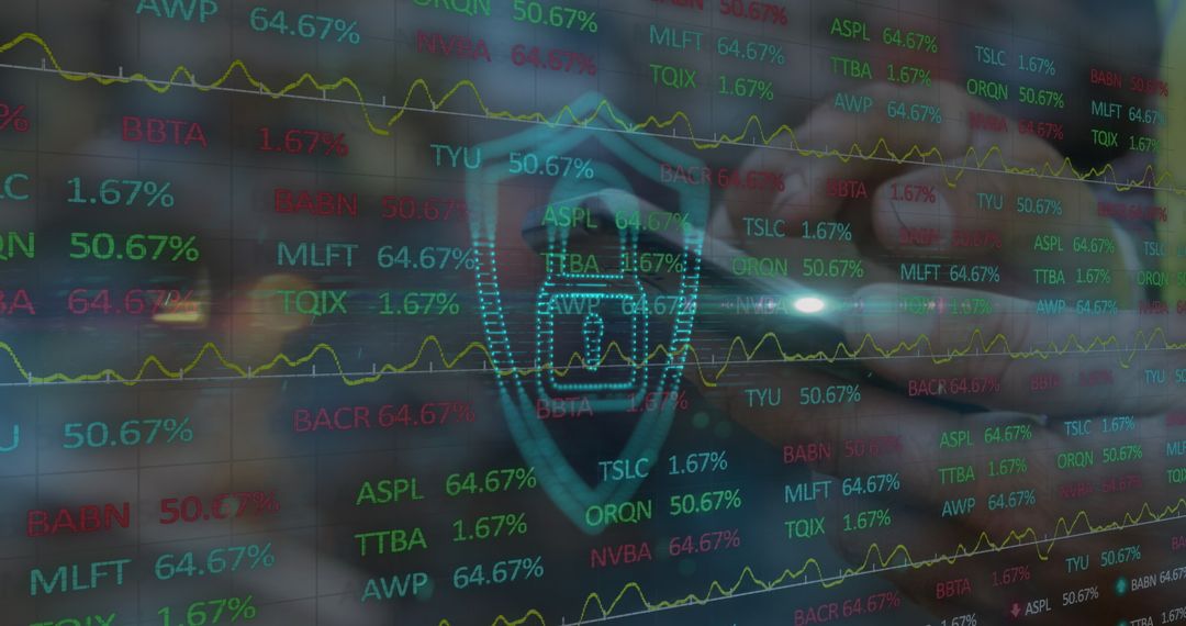 Digital Security Overlay on Financial Data and Smartphone Usage