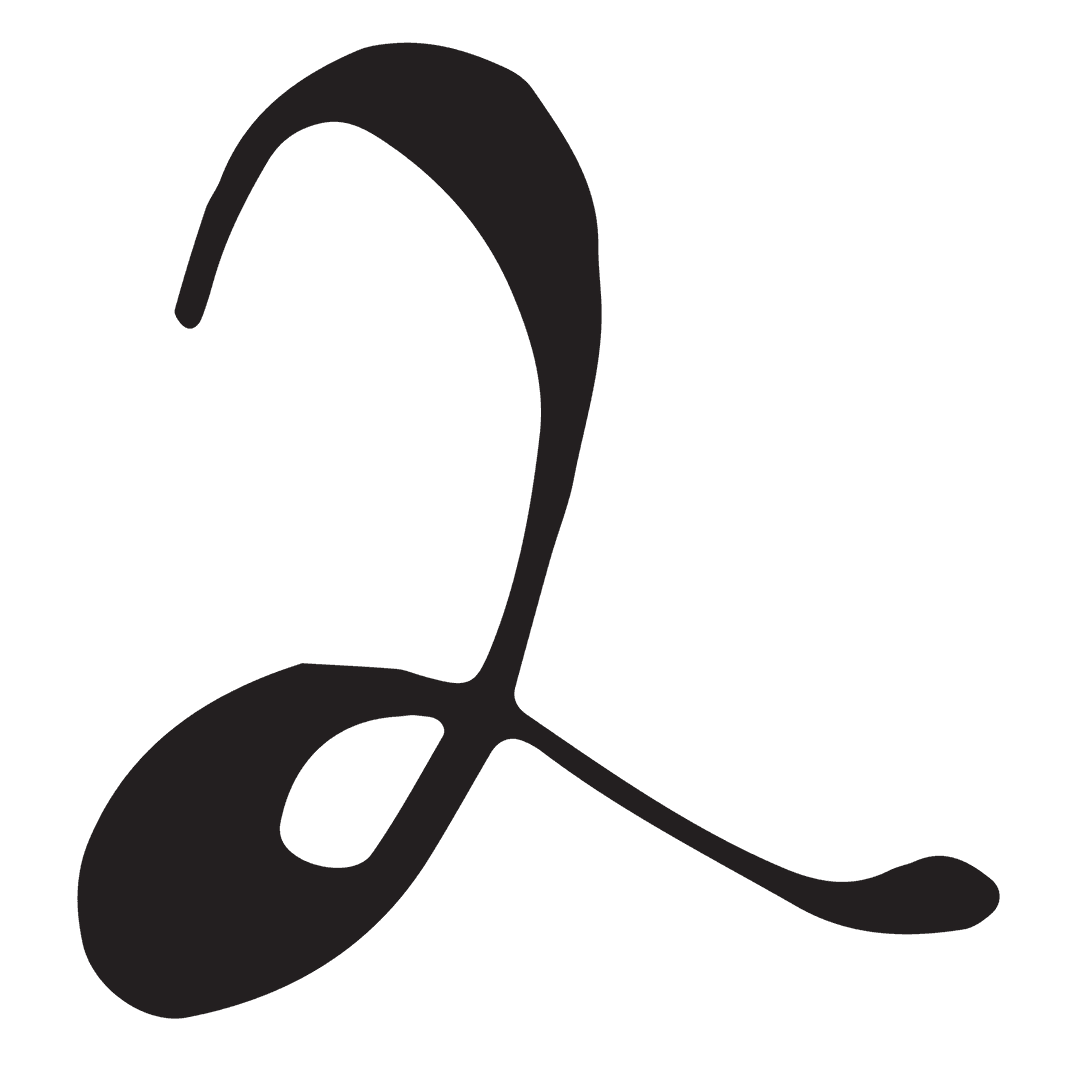 Transparent Artistic Vector Number Two Design