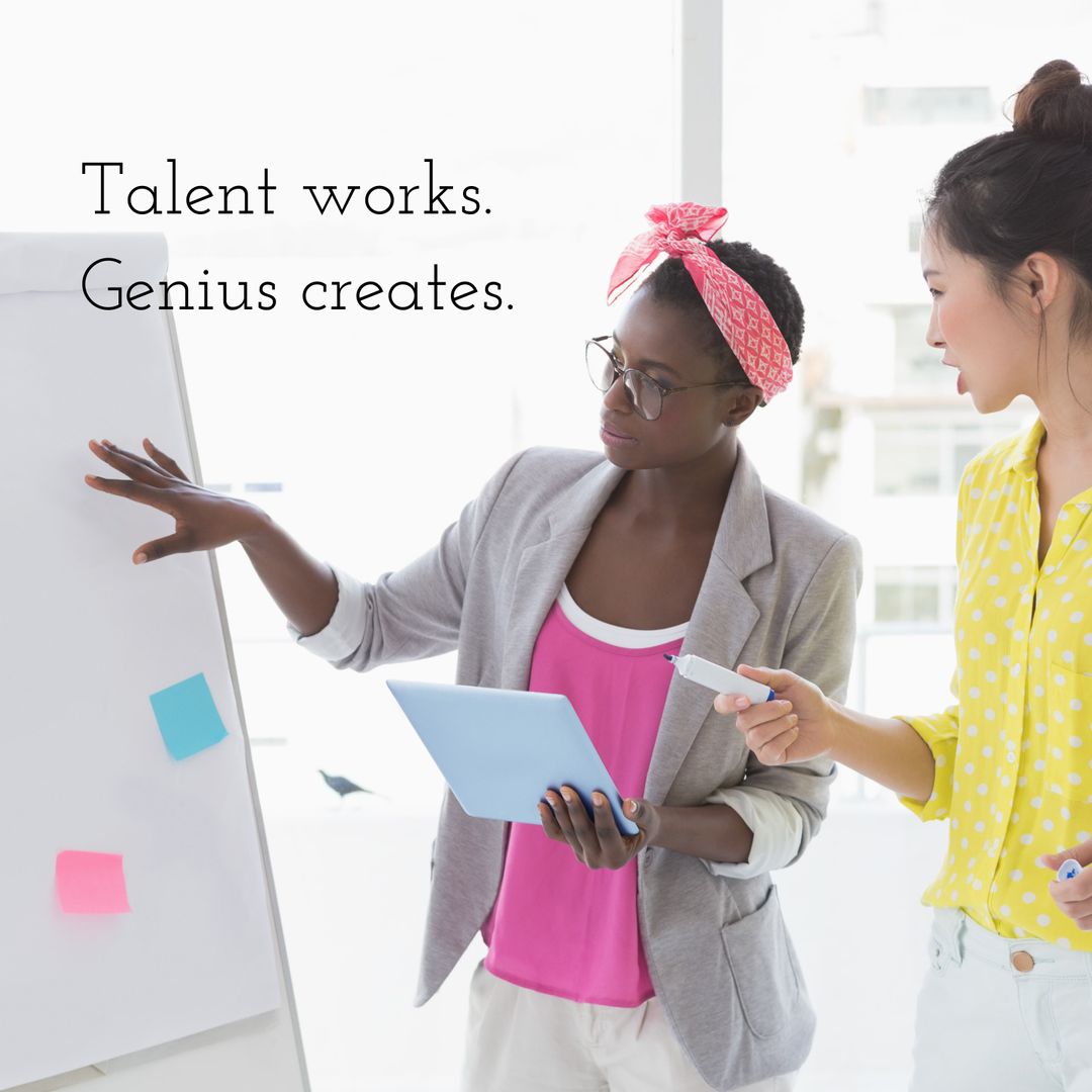 Diverse Professionals Engaging in Creative Project Collaboration