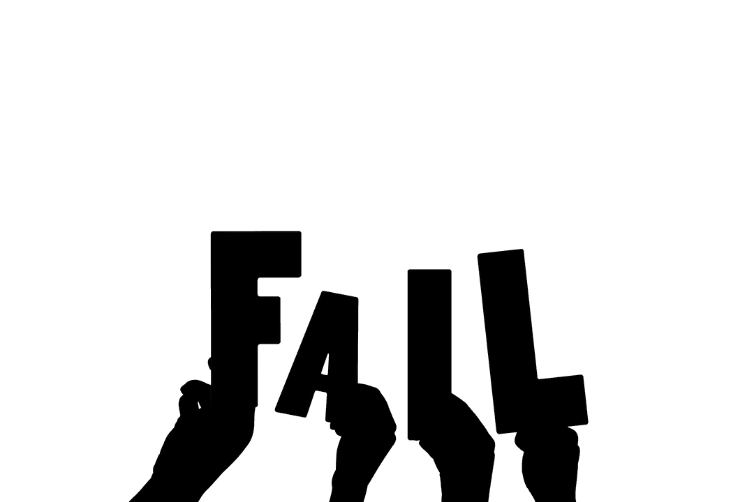 Transparent Hands with Fail Text Concept Illustration