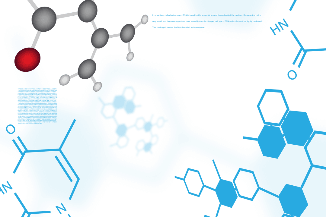 Molecular Data Structures on Transparent Scientific Background