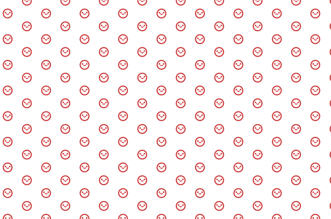 Red Dotted Pattern Icons on Transparent Background