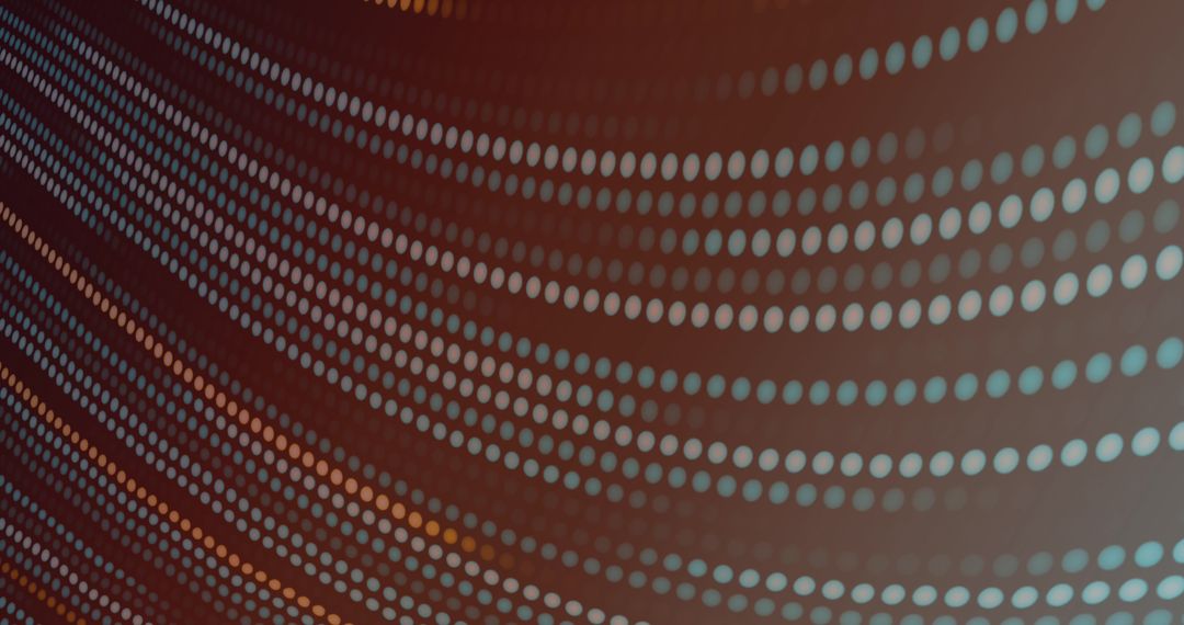 Abstract Digital Light Patterns with Brown Background