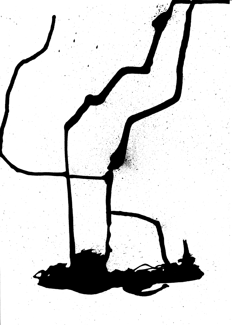 Abstract Geometric Design on Transparent Background