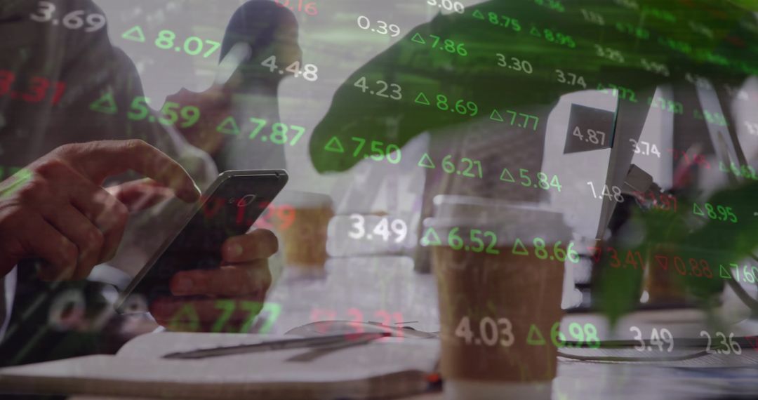 Financial Analysis and Business Digitization Concept