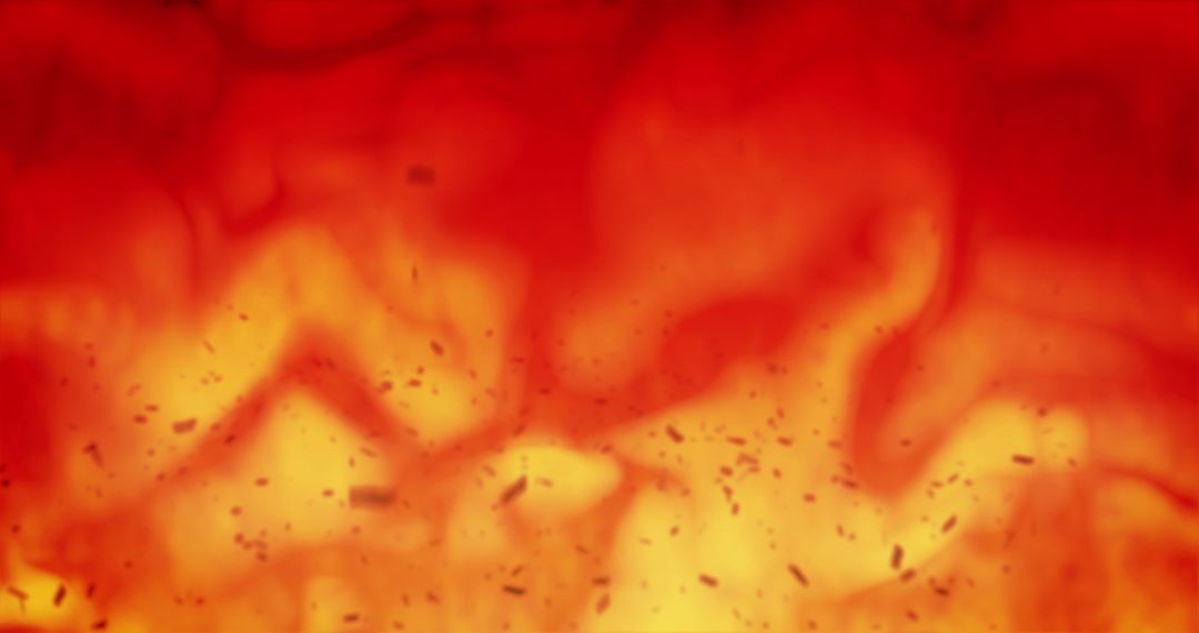 Dynamic Fiery Glow with Embers and Sparkles