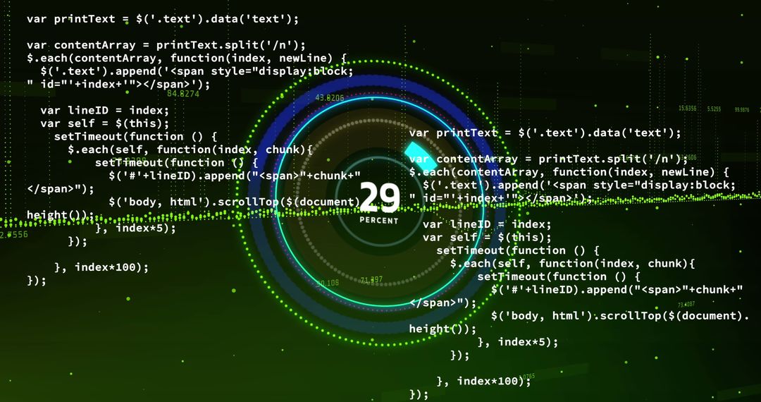 Data Processing Visualization Digital Interface