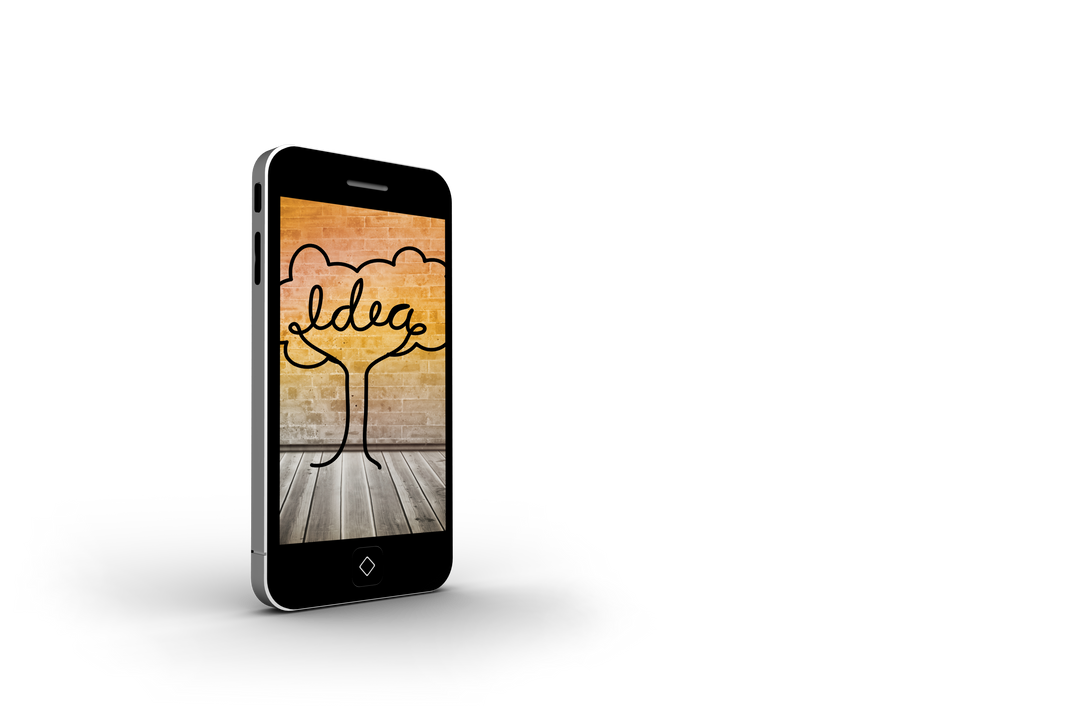 Transparent Background Concept of Idea Tree on Smartphone Display - Download Free Stock Images Pikwizard.com