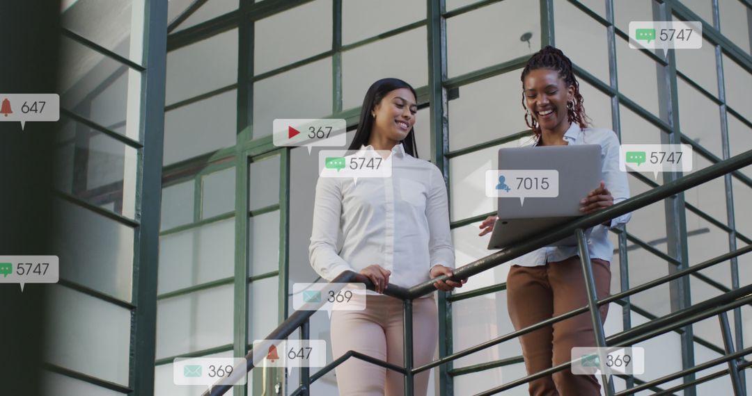 Diverse Teamwork and Social Media Analytics on Modern Staircase