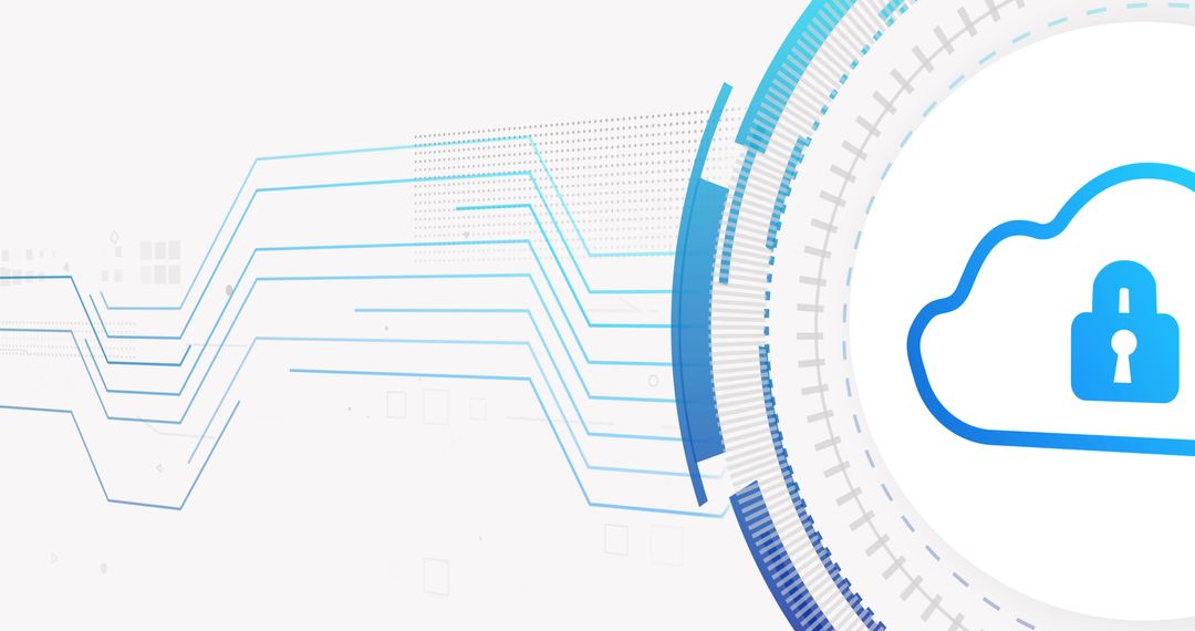 Cloud Security Network Connections Digital Interface