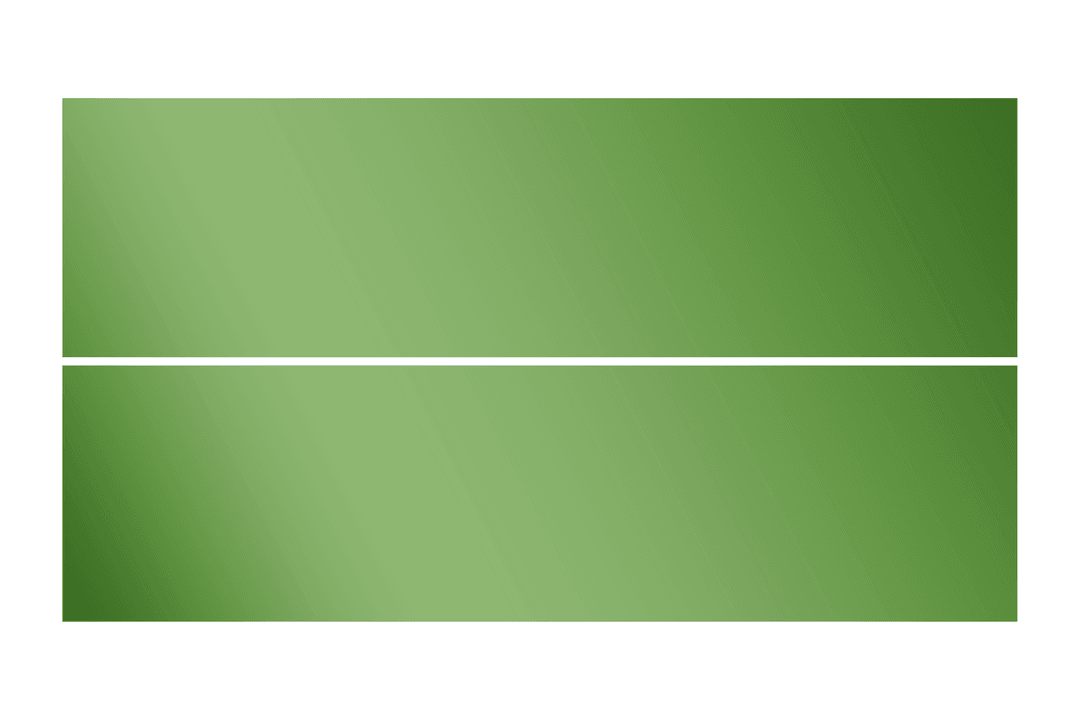 Green Abstract Digital Shape on Transparent Background